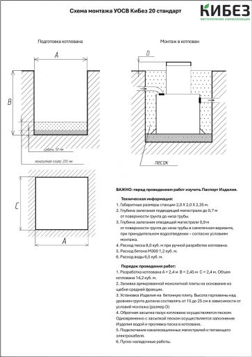 Схема монтажа КиБез 20